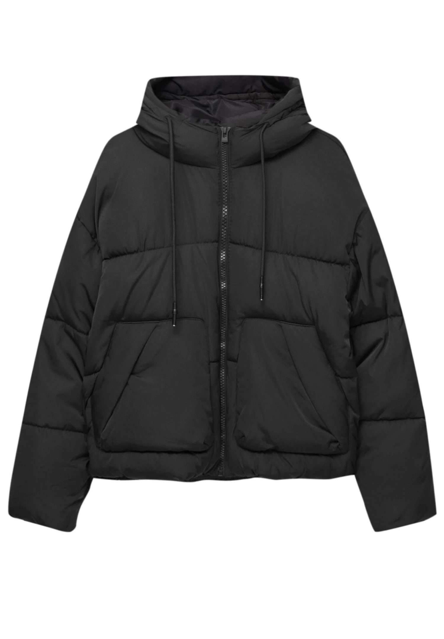 PULL & BEAR CroppedGiacca InvernaleBlack Donna Giacche E Blazer PUC21U0G6-Q11 7 PULL & BEAR CroppedGiacca InvernaleBlack Donna Giacche E Blazer PUC21U0G6-Q11 - immagine 5