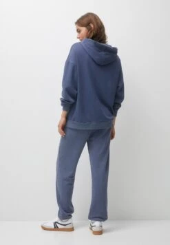 PULL & BEAR Print - Felpa Con Cappuccio - Blue -Pull & Bear cb8bf73ce9774b96ac7434b7e7c60447