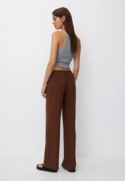PULL & BEAR With FlowingRustic PantaloniLight Brown Donna Pantaloni PUC21A0UV-O11 -Pull & Bear cc9e843da50c447c9d2e2c022f37a3e6