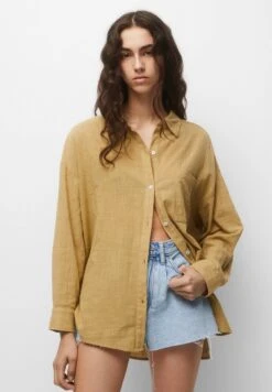 PULL & BEAR Rustic Oversized CamiciaGreen Donna Camicie E Bluse PUC21E0YU-M11