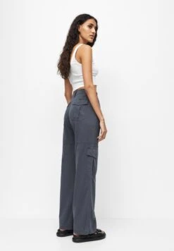 PULL & BEAR Adjustable WaistPantaloni CargoDark Grey Donna Pantaloni PUC21A0U8-C11 -Pull & Bear cd4ca0227b8145328e5e949ac861323d