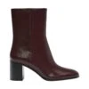 PULL & BEAR HEEL - Stivaletti - Bordeaux