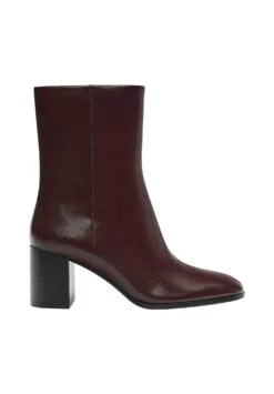 PULL & BEAR HEEL - Stivaletti - Bordeaux