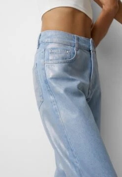 PULL & BEAR Jeans A Sigaretta - Silver Coloured -Pull & Bear cfbb538fd8904e398a365148fdb15a1b