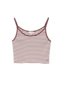 PULL & BEAR Striped CropTopRed Donna T-shirt E Top PUC21D2HM-G11 -Pull & Bear d12b1ff347c048b5a8b958f0aeac2d3f