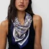 PULL & BEAR Floral PrintSciarpaBlue Donna Sciarpe PUC51G05F-K11 -Pull & Bear d18949c8b7ce4056a2970c8ed924370a