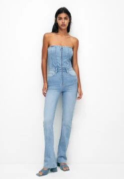 PULL & BEAR CorsetTuta JumpsuitBlue Denim Donna Tute Jumpsuit PUC21T0AC-K11 9 PULL & BEAR CorsetTuta JumpsuitBlue Denim Donna Tute Jumpsuit PUC21T0AC-K11 -Pull & Bear d1ae3f7cf70c45c99c65256ae1919842