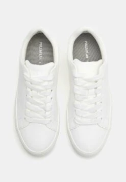 PULL & BEAR BAMBA - Sneakers Basse - White -Pull & Bear d1e2cb0aa9e44a10afed1c60a32c71f4