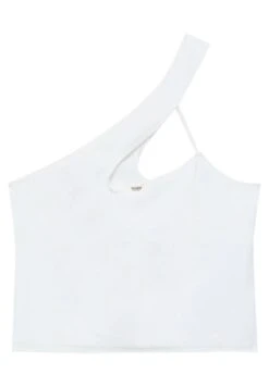 PULL & BEAR Asymmetric TopWhite Donna T-shirt E Top PUC21D2DR-A11 -Pull & Bear d30ae33bed7d48c0a574b268c71e681b
