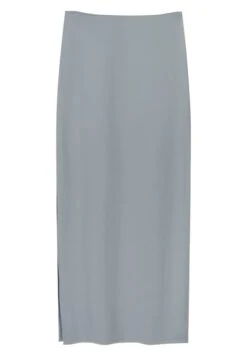 PULL & BEAR Basic-Midi - Gonna A Tubino - Blue-Grey -Pull & Bear d3b21d0421bc484abd25a1b7e4c70d70