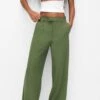 PULL & BEAR Darted SmartPantaloniGreen Donna Pantaloni PUC21A0SV-M11