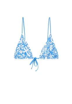 PULL & BEAR Triangle With Front Bow - Bikini Pezzo Sopra - White -Pull & Bear d50adcf0fe904bb1a0d8944a2da61675