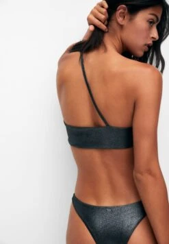 PULL & BEAR Shiny AsymmetricBikini Pezzo SopraDark Grey Donna Moda Mare PUC81J038-C11 -Pull & Bear d539fda961764acd87d5e6d4123fff82