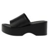 PULL & BEAR PlatformCiabattineBlack Donna Ciabatte E Zoccoli PUC11A0L0-Q11