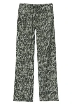 PULL & BEAR Tie-Dye PrintedPantaloniKhaki Donna Pantaloni PUC21A0UA-N11 -Pull & Bear d632d236be484eeea5b98e7ccf2bd5a1