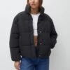 PULL & BEAR Puffer Giacca InvernaleBlack Donna Giacche E Blazer PUC21U0GC-Q11 -Pull & Bear d746c8f17c124c3e91901d990cdb77f0