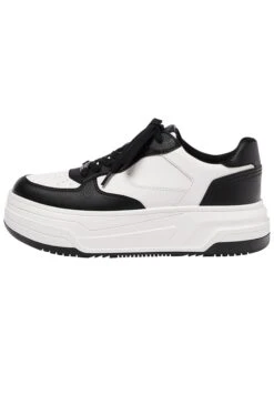 PULL & BEAR Mit Dicker - Sneakers Basse - Mottled Black