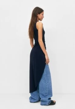 PULL & BEAR With Gathered HemVestito EstivoDark Blue Donna Vestiti PUC21C112-K11 -Pull & Bear d78bb2867222457ca096eeafd6fb96b3