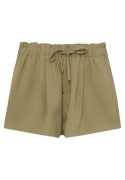 PULL & BEAR Basic Bermuda - Shorts - Khaki -Pull & Bear d7903cb5643f4c95bc8360b1d2382512