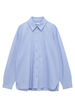 PULL & BEAR Basic-PopelinCamiciaStone Blue Denim Donna Camicie E Bluse PUC21E0SS-K11 -Pull & Bear d8cee27cdc964f2f92670d99a493d107