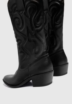 PULL & BEAR With TopstitchingStivaletti Texani / BikerBlack Donna Stivaletti PUC11N04Y-Q11 -Pull & Bear db6548e4170a494ea70a3149d2173a36