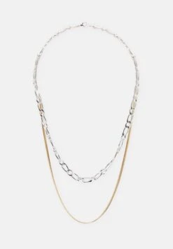 PULL & BEAR Double-Strand CollanaSilver Coloured Donna Gioielli PUC51L0EK-D11 -Pull & Bear dbed5d62640644c1ac68f512a9e9a092