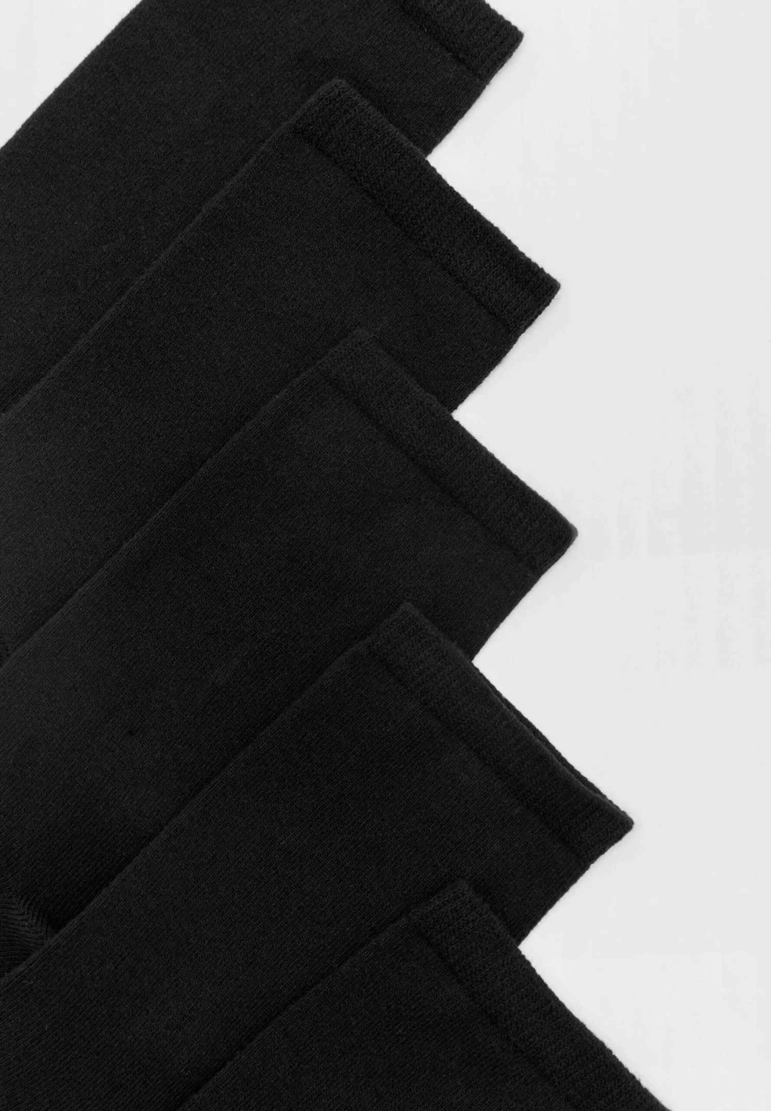 PULL & BEAR Pack Of 5 Pairs - Calze - Mottled Black 4 PULL & BEAR Pack Of 5 Pairs - Calze - Mottled Black - immagine 2