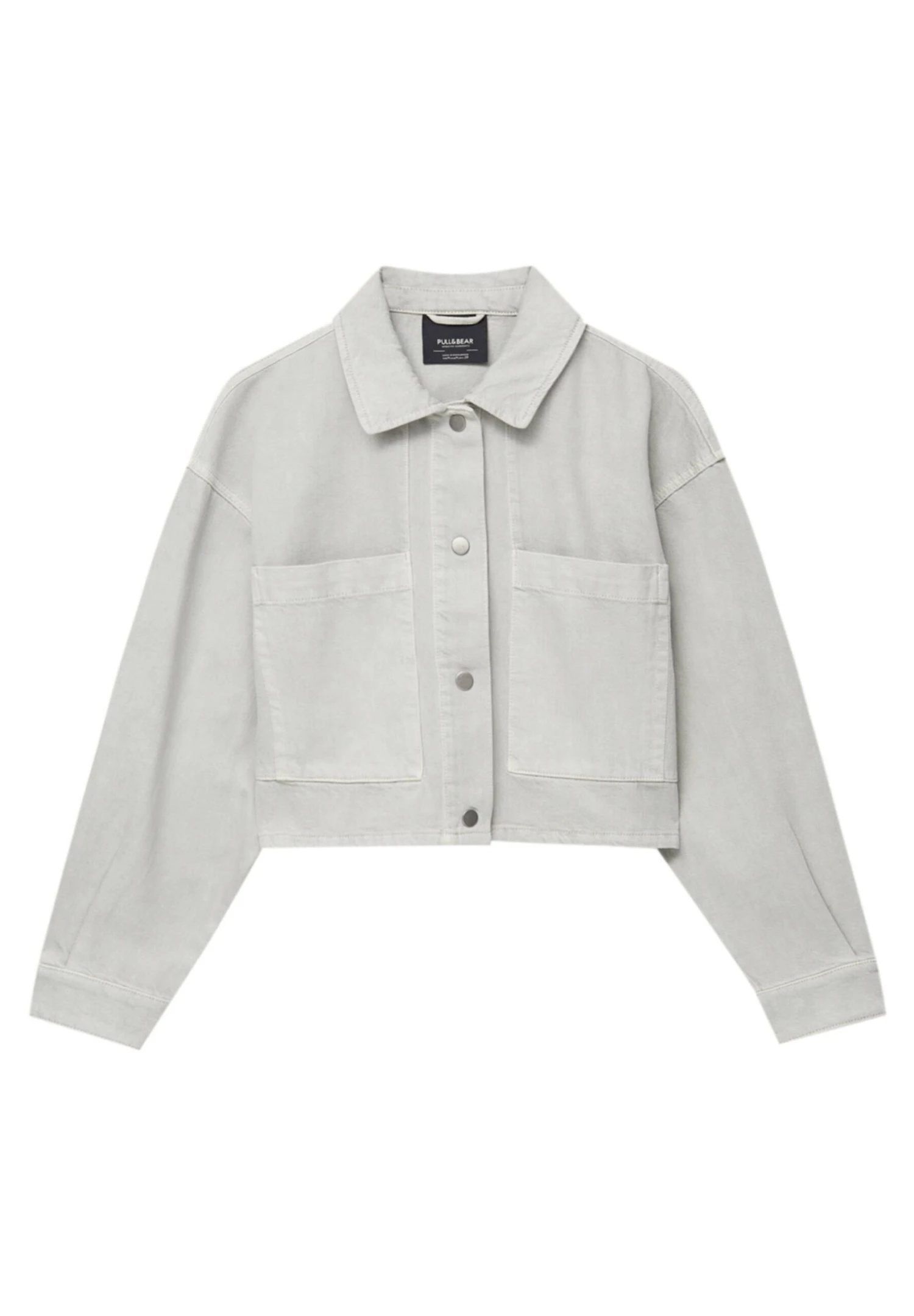 PULL & BEAR Cropped With PocketsGiacca LeggeraOff White Donna Giacche E Blazer PUC21G0HP-M11 8 PULL & BEAR Cropped With PocketsGiacca LeggeraOff White Donna Giacche E Blazer PUC21G0HP-M11 - immagine 6