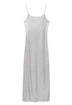 PULL & BEAR Strappy Long Vestito LungoSilver Coloured Donna Vestiti PUC21C164-D11 12 PULL & BEAR Strappy Long Vestito LungoSilver Coloured Donna Vestiti PUC21C164-D11 -Pull & Bear de06e283225547d192f9d452faa70136
