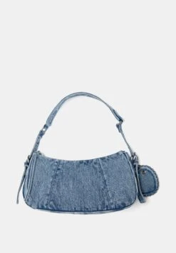 PULL & BEAR SHOULDER - Borsa A Mano - Blue Denim -Pull & Bear de1d6c8e73db4846b09ac86583c00eac