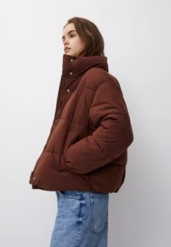 PULL & BEAR Puffer Giacca InvernaleBrown Donna Giacche E Blazer PUC21U0GC-O11 -Pull & Bear de731119c79340bca2d31c98ca18a48e