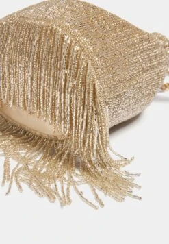 PULL & BEAR With Beading And FringingBorsa A TracollaGold Coloured Donna Borse PUC51H0GW-F11 -Pull & Bear e037eacd773a4fbfaf5d8096d8370232