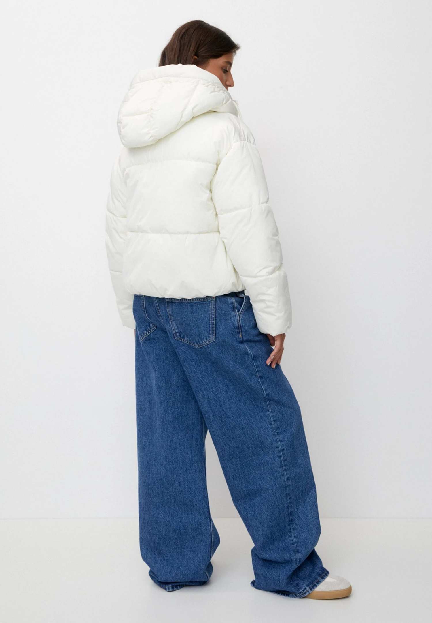 PULL & BEAR Cropped - Giacca Invernale - Beige 5 PULL & BEAR Cropped - Giacca Invernale - Beige - immagine 3