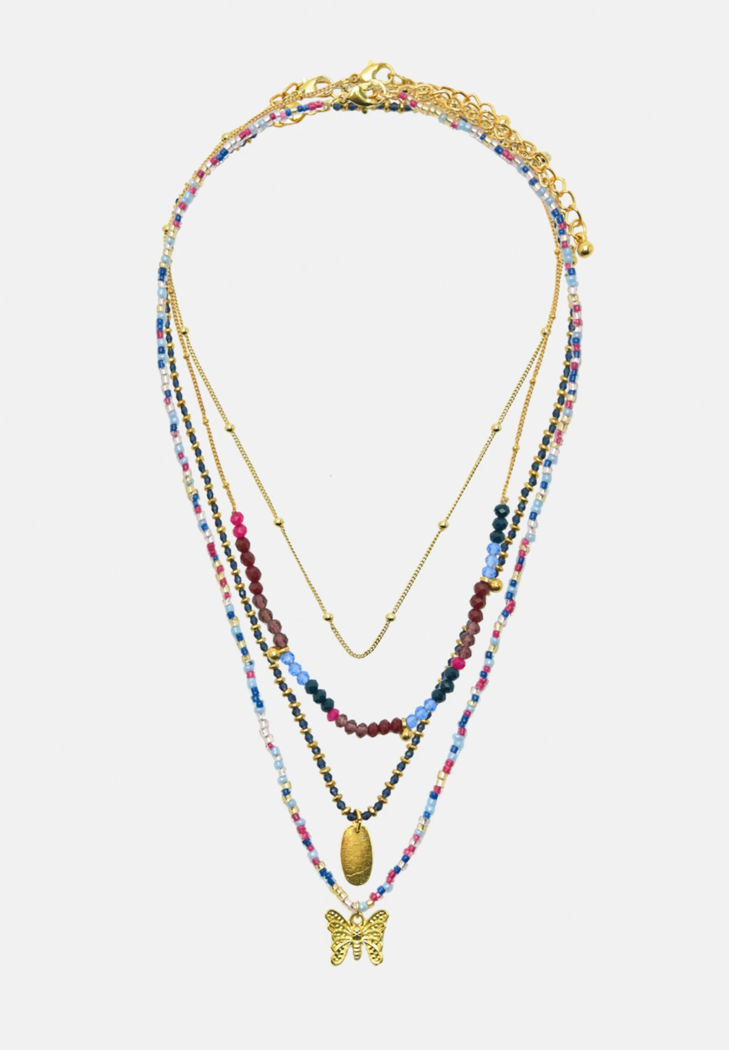 PULL & BEAR Bead-4-Pack Of - Collana - Dark Blue 5 PULL & BEAR Bead-4-Pack Of - Collana - Dark Blue - immagine 3