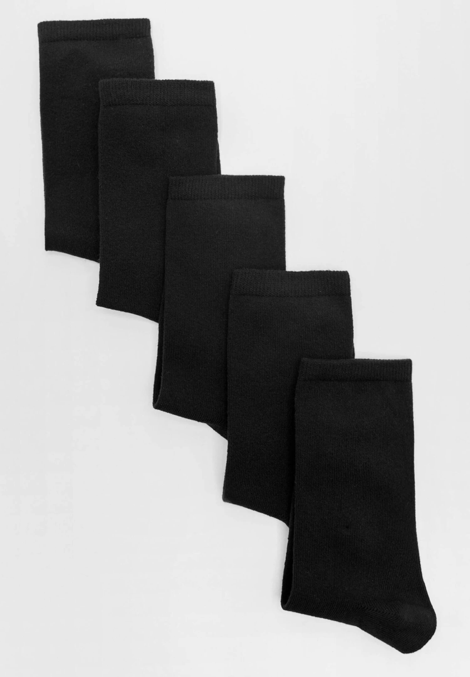 PULL & BEAR Pack Of 5 Pairs - Calze - Mottled Black 5 PULL & BEAR Pack Of 5 Pairs - Calze - Mottled Black - immagine 3