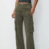 PULL & BEAR BasicPantaloni CargoKhaki Donna Pantaloni PUC21A0UZ-N11 2 PULL & BEAR BasicPantaloni CargoKhaki Donna Pantaloni PUC21A0UZ-N11 -Pull & Bear e31f78f572b44cb0a6025f73f929484b