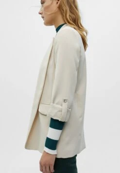 PULL & BEAR Basic Rolled-Up Sleeve BlazerBlazerMottled Beige Donna Giacche E Blazer PUC21G091-B11 -Pull & Bear e4226e89a1be42b5a6aa18eb4bc28f3d