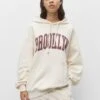 PULL & BEAR Brooklyn Felpa Con CappuccioBeige Donna Felpe PUC21J10U-B11 -Pull & Bear e5f158bf22b04f549d0bb68dcf13176b