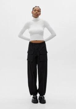 PULL & BEAR TurtleneckMaglioneWhite Donna Maglieria PUC21I0L5-A11 -Pull & Bear e90627ae399047379686cdf73054b715