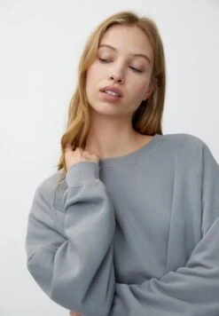 PULL & BEAR Faded - Felpa - Light Grey -Pull & Bear ec55452b4fae45398eb709120637aeca