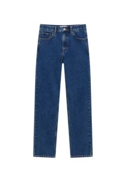 PULL & BEAR MomJeans Tapered FitDark Blue Denim Donna Jeans PUC21N0J6-K12 -Pull & Bear ecd813e5b85043a298151613cc9ff136