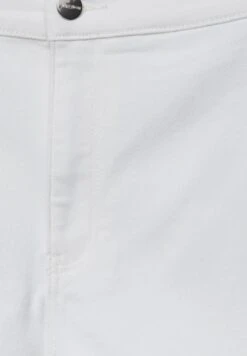 PULL & BEAR High-Waist- Shorts Di Jeans - White -Pull & Bear eceaa3bdd10e40db9240874cea0e873f