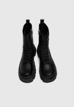 PULL & BEAR Stivaletti Con PlateauBlack Donna Stivaletti PUC11N04R-Q11 -Pull & Bear edb5f9b29727486abc6e9e4d7d1f0b35