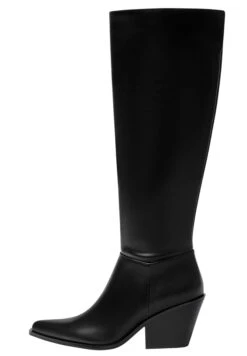 PULL & BEAR Stivali AltiBlack Donna Stivali PUC11A0LX-Q11