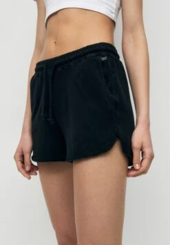 PULL & BEAR Varsity Bermuda - Pantaloni Sportivi - Black 11 PULL & BEAR Varsity Bermuda - Pantaloni Sportivi - Black -Pull & Bear ef9ca4d83cdf4f328e8e9f99148975de