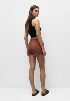 PULL & BEAR Flowing With PocketsShortsLight Brown Donna Shorts PUC21S0E8-O11 -Pull & Bear f0290216668c4d7684dc1ac087d0534d