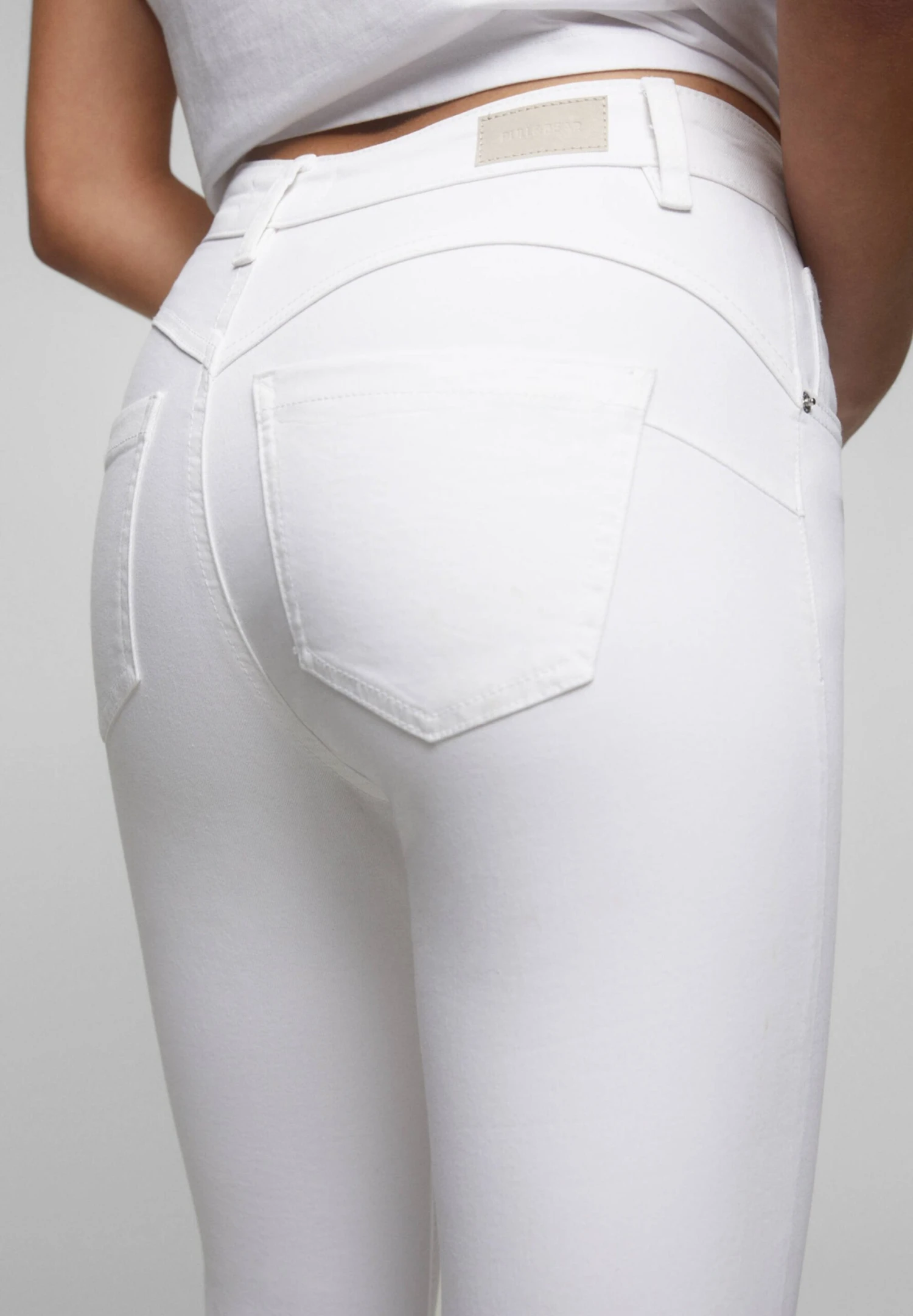 PULL & BEAR Push Up Jeans Skinny FitWhite Donna Jeans PUC21N0K1-A11 7 PULL & BEAR Push Up Jeans Skinny FitWhite Donna Jeans PUC21N0K1-A11 - immagine 5