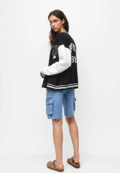 PULL & BEAR NyGiubbotto BomberBlack Donna Giacche E Blazer PUC21U0G3-Q11 -Pull & Bear f21053e0d629477f920b4b62211472e4