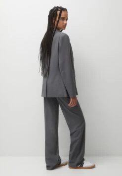 PULL & BEAR Double Breasted With Flap PocketsBlazerGrey Donna Giacche E Blazer PUC21G0IK-C12 -Pull & Bear f2d2083c12674ecbbaf4e99c63465c91