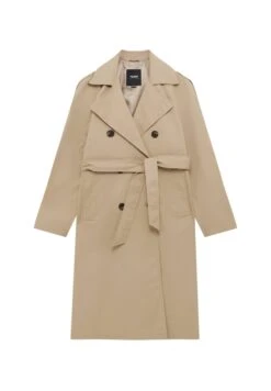 PULL & BEAR Basic- Trench - Beige -Pull & Bear f41889d5baa54466a0e947786e73471c